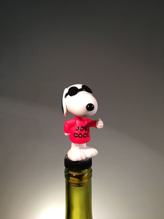 Snoopy Wine Stopper Snoopy Bottle Topper Charlie Brown Wine