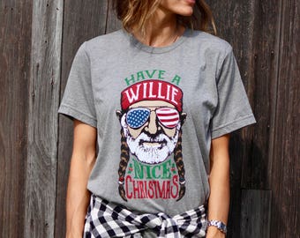 willie christmas shirt