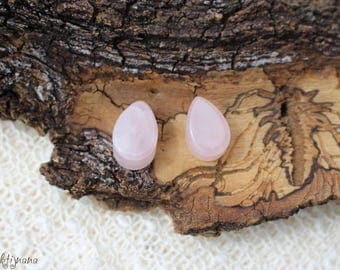 Rose Quartz Plug, Ear plugs, Gemstone ear plug, Organic jewellery, Tribal plugs, Stone Plugs, Gauge jewellery, Gauge plugs, 12mm plugs