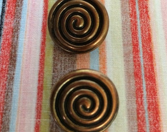 Spiral Buttons, Labyrinth Buttons 17mm