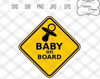 Free Free 130 Cricut Baby On Board Svg SVG PNG EPS DXF File