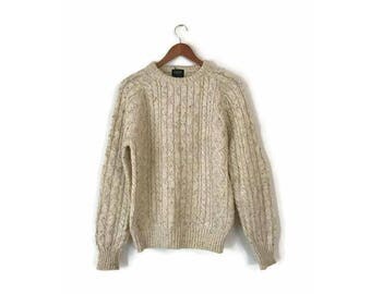 Chunky knit sweater | Etsy
