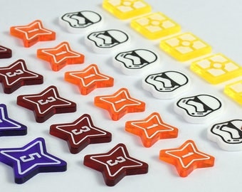 Star Wars Destiny Compatible Token Set Acrylic/Plastic