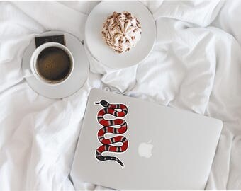 Gucci Snake Sticker - Kingsnake Sticker - Macbook Stickers - Gucci Stickers - Gucci