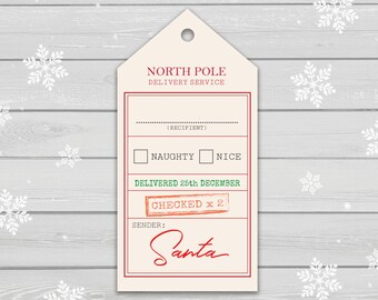 Secret Santa Gift Tag Poem PDF File