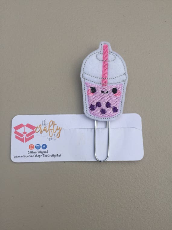 Blueberry Smoothie Clip/Planner Clip/Bookmark.