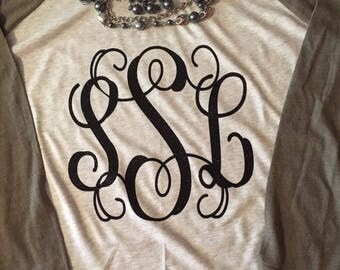 monogram pumpkin shirt