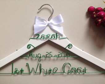 Personalized Doctor Hanger, White Coat Ceremony, Doctor Graduation Hanger, Lab Coat Hanger, College Graduation Gift, First White Coat Hanger