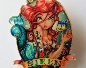 mermaid pin up etsy mermaid pin up etsy