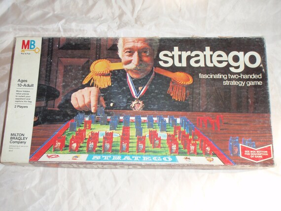 Vintage Stratego Boardgame 1975 By Milton Bradley 4916 Vintage Stratego Boardgame 1975 By Milton Bradley 4916