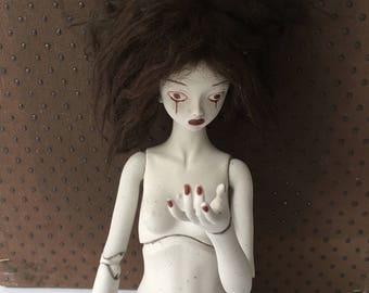 porcelain bjd art doll-Zombie bride