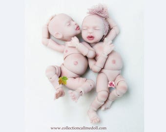 BJD OOAK Art baby doll boy or girl / H -) 13cm /5,1'/ Full pack