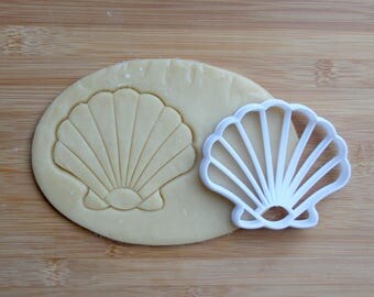 Sea Shell 3D Printed Cookie Cutter | Ocean / Sea