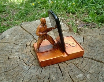 Boyfriend gift for men dad gift home desk decor office desk accessories brother gift for son coworker gift phone stand docking station ipad