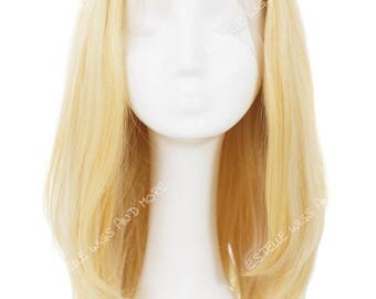 Review for White gold mid-length wig YV43428