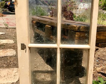 Vintage Window with Glass