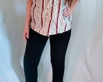 Cybetron 1990's Button-up Blouse (Small)