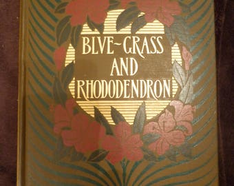 Blue-Grass and Rhododendron John Fox Jr. First Edition 1901 HC KENTUCKY Stories VG condition Margaret Armstrong Cover Design