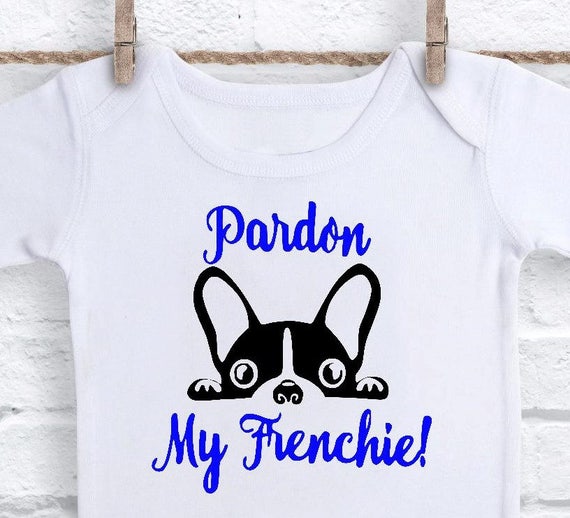 French Bulldog Onesie Frenchie shirt Kids dog shirts French