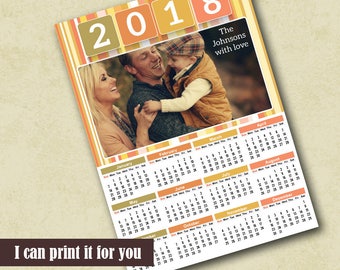2018 Poster Calendar Template Family Photo Calendar 2018 Template Calendar Photoshop Template 2018 Photo Calendar Template Photo Calendar