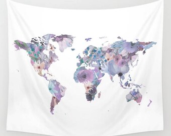 World Map Tapestry Wall Hanging world map tapestry | etsy World Map Tapestry Wall Hanging world map tapestry | etsy