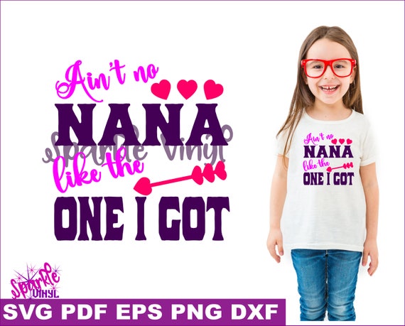 Download SVG Nana gift shirt sign decal svg printable files for cricut