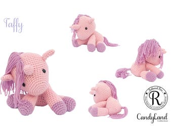 Pink Horse Unicorn Pegasus Pegacorn plush toy