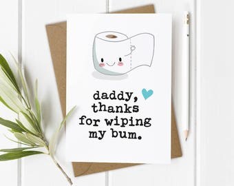 Funny Birthday Card Dad, Dad Birthday Card Funny, Funny Card for Dad, Funny Daddy Card, Dad Birthday Card, Funny Greeting Card Dad, Dad Card