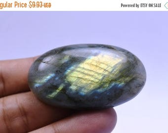 50 % OFF Natural Labradorite Oval Shape Loose Cabochons , AAA Strong Fire Labradorite Cabs , Labradorite / Spectrolite Cabochons (7272)