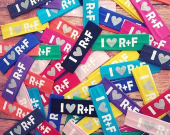 R+F Headbands-Headband Assortment-Stretchy RF Headbands-Rodan Fields-R+F Swag-Preferred Customer Gifts, PC perks, PC gifts