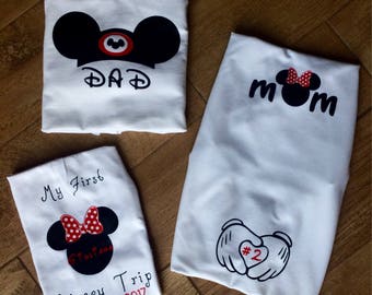 Family Disney Shirts *Maternity* First Disney Trip