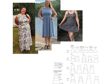 Summer Mixi Maxi Tanktop/Tunic/Dress/Maxidress. Size 32-60