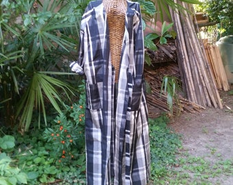 Robe Kimono silk taffeta