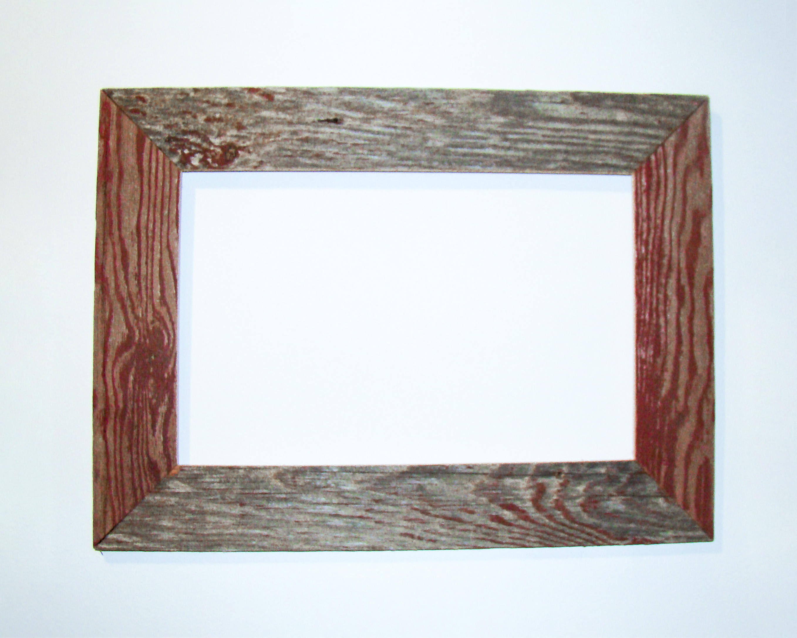 Custom Barn Wood Frame 30 x 20 x 4 Old