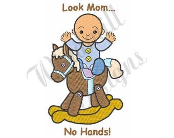 Baby Rocking Horse - Machine Embroidery Design
