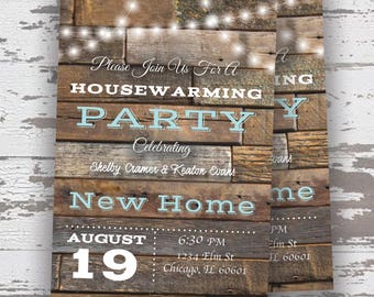 Rustic Housewarming- Custom Digital Download