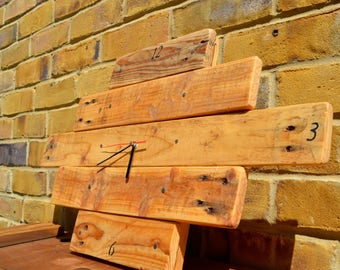 Pallet Wall Clock