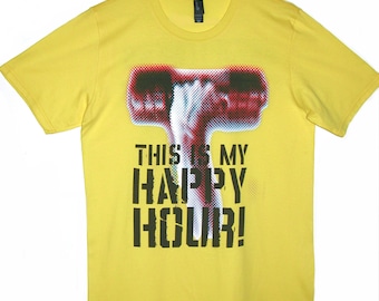 this is my happy hour workout shirt