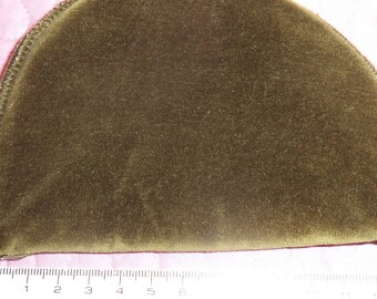 superb quality khaki velvet 2 epaulettes