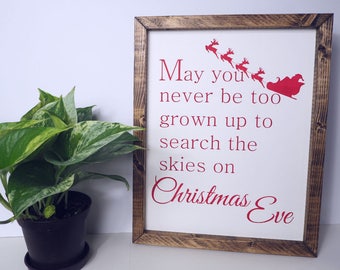 Rustic Holiday Sign 