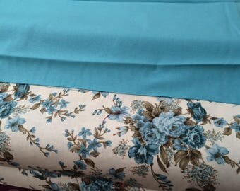 Cotton fabric that goes with the print pink 180 cm