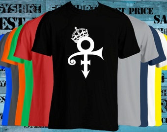 Prince t shirt symbol love with crown best price fast shipping