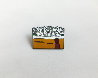 Wes Anderson Fantastic Mr. Fox Good Luck Out There Hard Enamel Pin