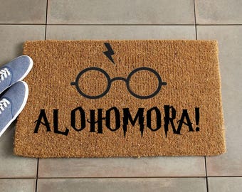 Alohomora Doormat/Harry Potter Doormat/Harry Potter