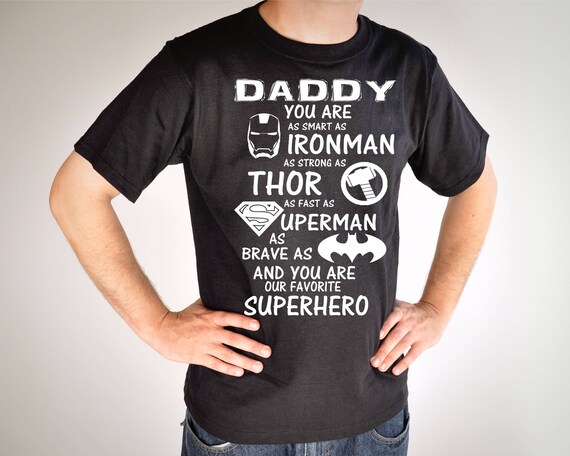 Download Superhero Daddy, SVG, PNG, DXF, Vinyl Design, Circut, Cameo, Cut File, Dad Decal, Dad shirt ...