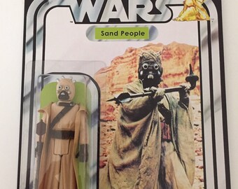 1977 Vintage C9.8 Grade Tusken Raider Sand People Star Wars 12 Back