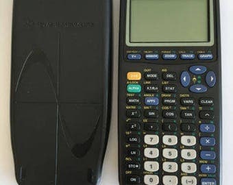 Texas Instruments TI-83 Plus Graphing Calculator With Cover and Batteries