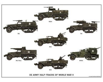 US Army Half-Tracks of World War II