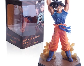 Dragon Ball Z Son Goku/ Gokou Anime Action Figure| PVC Super Saiyan Son Goku*** Spirit Bomb DBZ Action Figure for Collectors/ Anime Fans