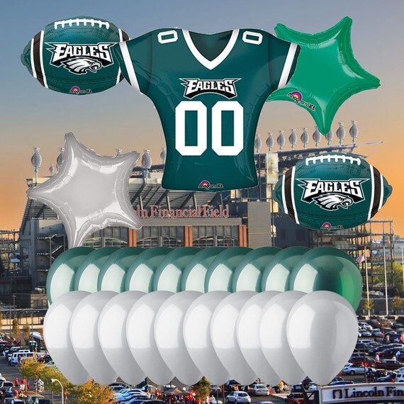 Philadelphia Eagles 25 Piece Balloon Set